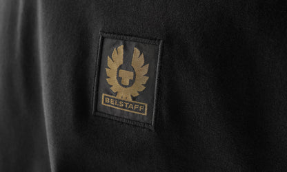 BELSTAFF PHOENIX PATCH COTTON T-SHIRT BLACK SMALL RRP £60 BNWT