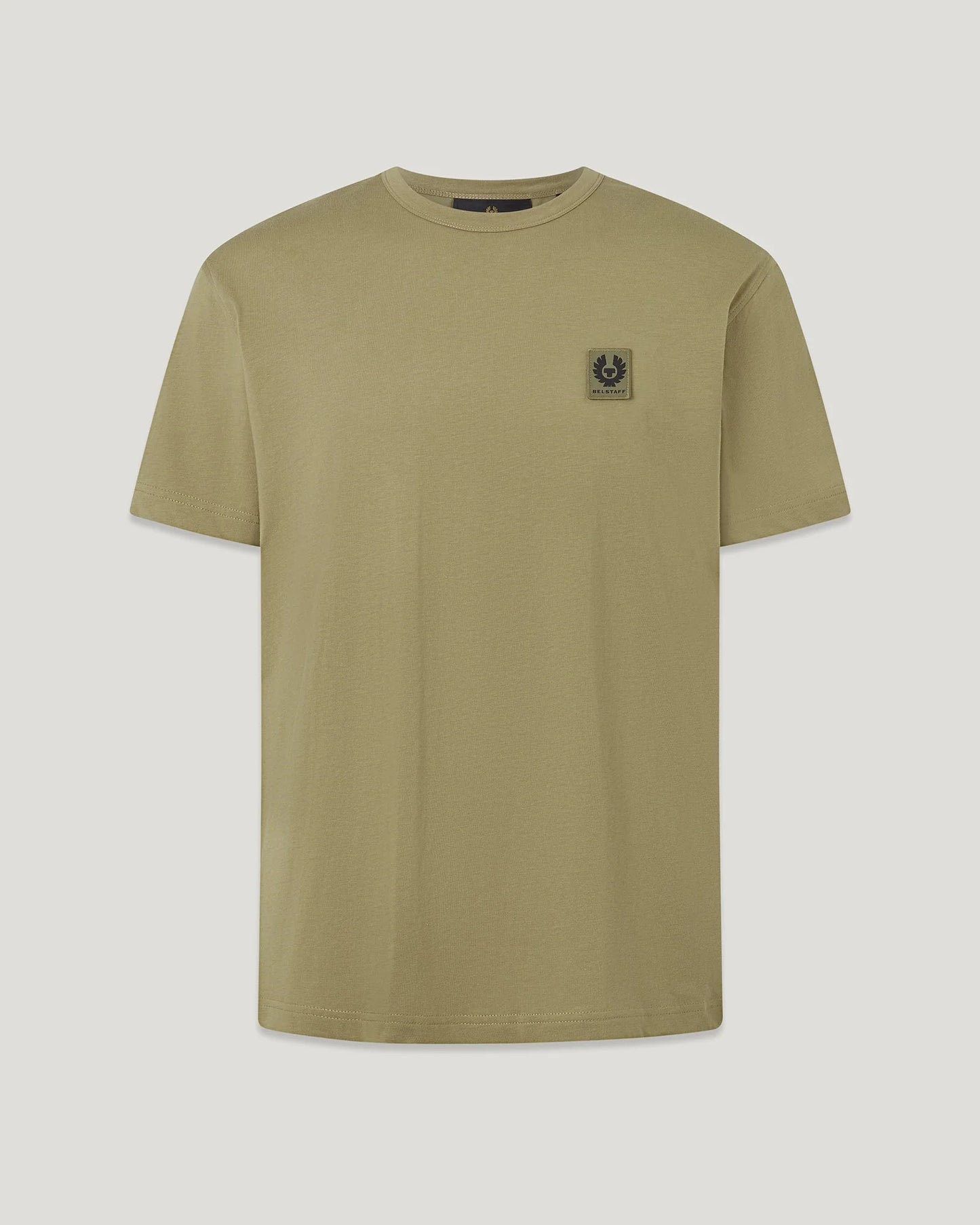 BELSTAFF PHOENIX PATCH COTTON T-SHIRT TONAL FATIGUE GREEN XL RRP £60 BNWT
