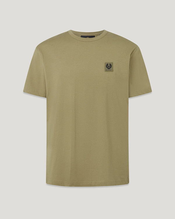 BELSTAFF TONAL PHOENIX PATCH COTTON T-SHIRT FATIGUE GREEN 3XL RRP £60 BNWT