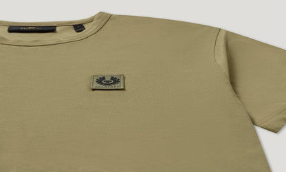 BELSTAFF PHOENIX PATCH COTTON T-SHIRT TONAL FATIGUE GREEN RRP £60 BNWT