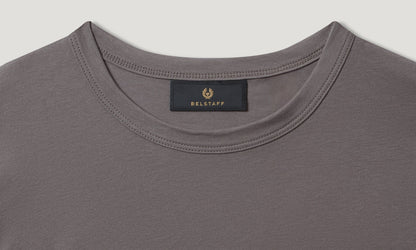 BELSTAFF PHOENIX PATCH COTTON T-SHIRT TONAL TORNADO GREY RRP £60 BNWT