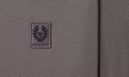BELSTAFF PHOENIX PATCH COTTON T-SHIRT TONAL TORNADO GREY RRP £60 BNWT