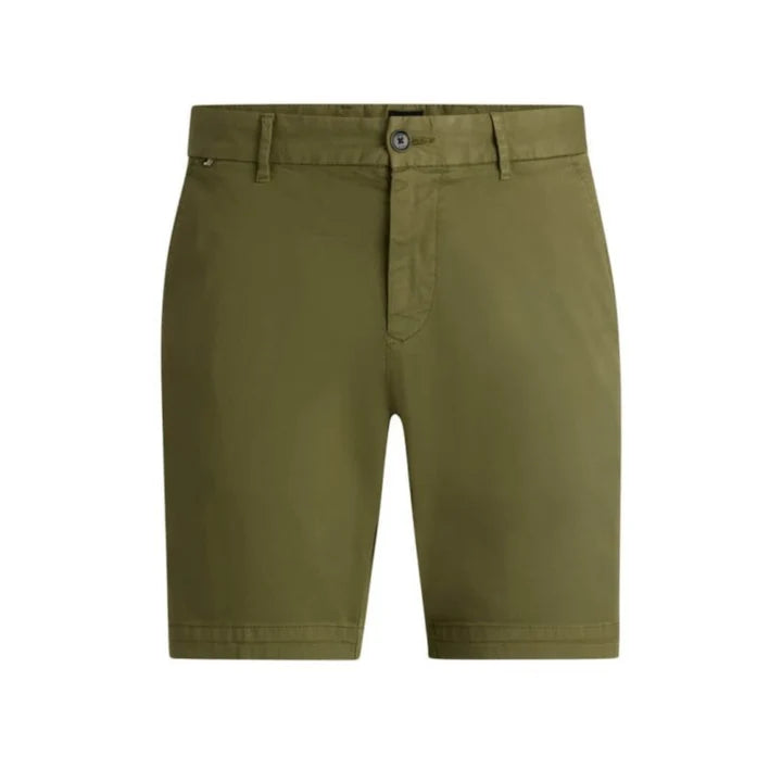 HUGO BOSS H-SLICE CHINO SHORTS IN DARK GREEN SIZE 40 WAIST RRP £99 BNWT