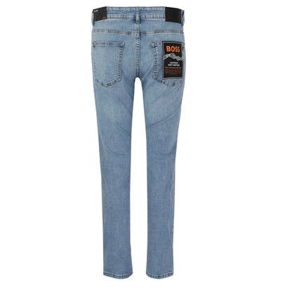 HUGO BOSS DELAWARE BO JEANS TURQUOISE AQUA BLUE 36W 32L (36R) RRP £140