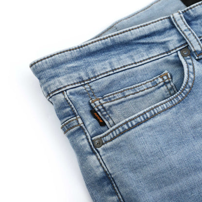 HUGO BOSS DELAWARE BO JEANS TURQUOISE AQUA BLUE 36W 32L (36R) RRP £140