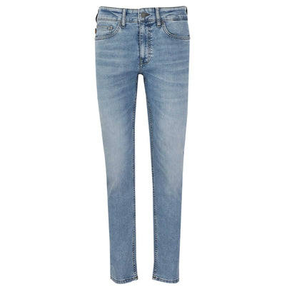 HUGO BOSS DELAWARE BO JEANS TURQUOISE AQUA BLUE 36W 32L (36R) RRP £140