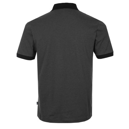HUGO BOSS H PARLAY COTTON POLO SHIRT CHARCOAL & BLACK 4XL RRP £130 BNWT