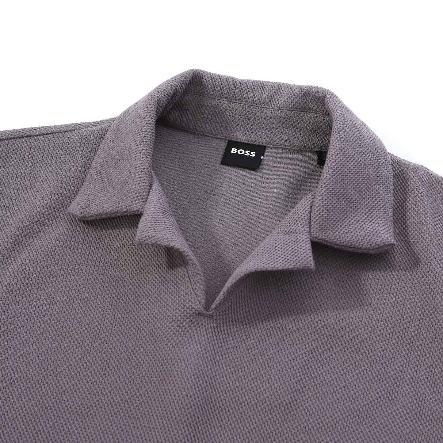 HUGO BOSS H PONTI REVERE COLLAR COTTON POLO SHIRT PURPLE XL RRP £140 BNWT