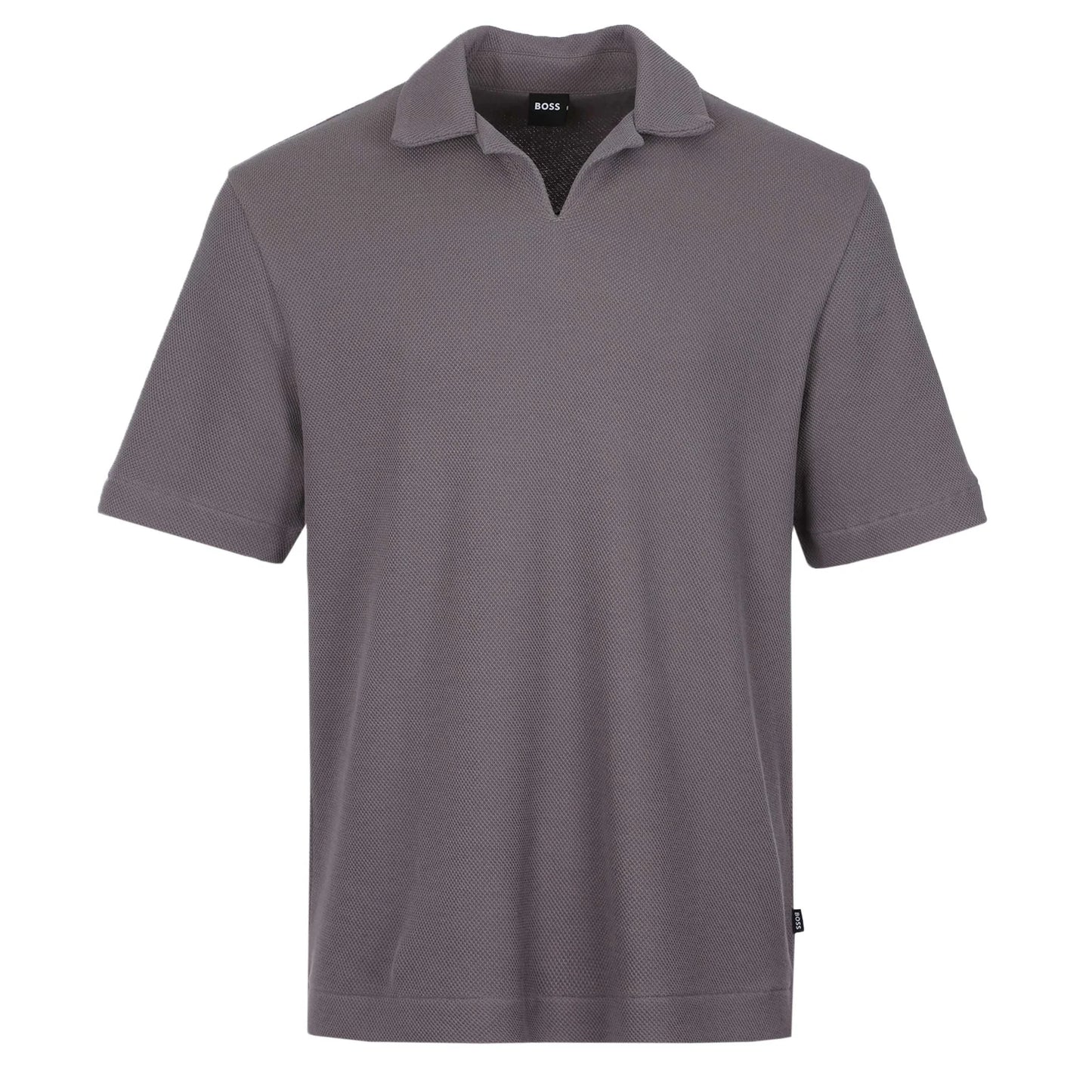 HUGO BOSS H PONTI REVERE COLLAR COTTON POLO SHIRT PURPLE XL RRP £140 BNWT