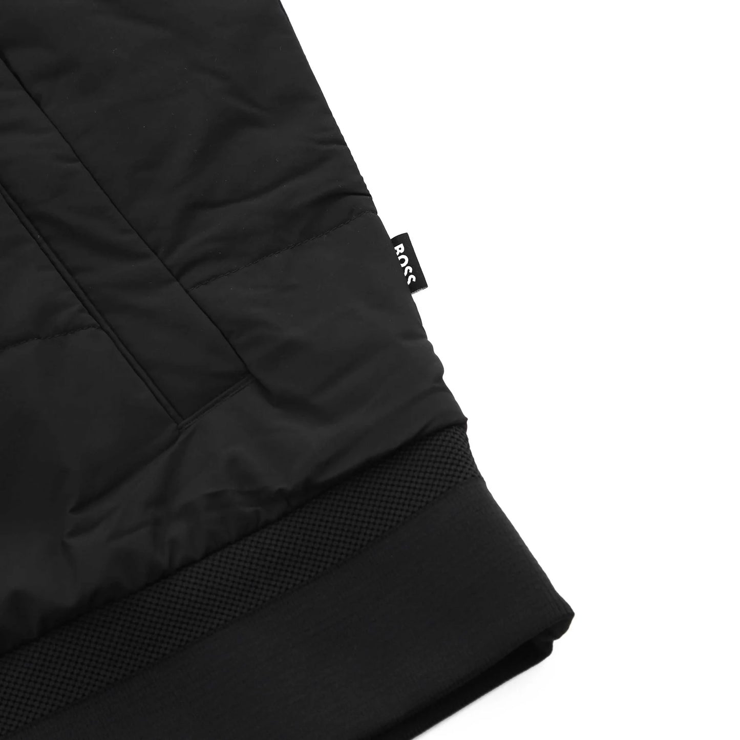 BOSS HUGO BOSS H SKILES 100 MIXED MEDIA CARDIGAN JACKET BLACK 3XL RRP £230 NEW