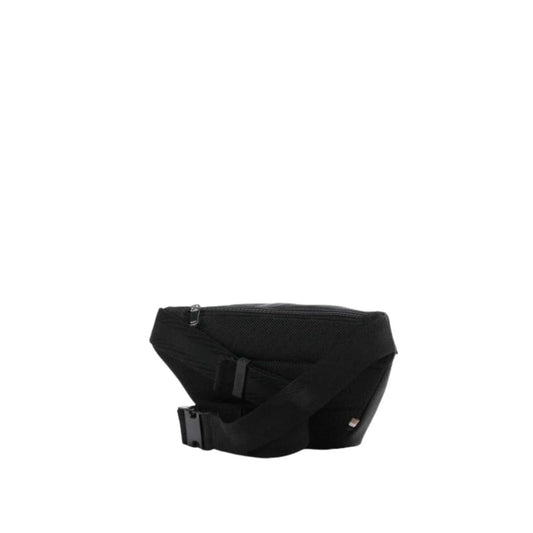 HUGO BOSS LEWYS BLACK LEATHER CROSSBODY BUM BAG RRP £140 BNWT