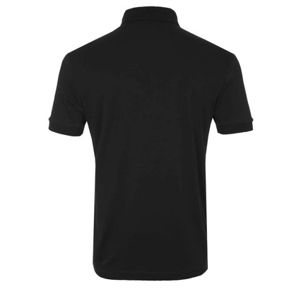 HUGO BOSS PL TERRACE LUX COTTON POLO SHIRT BLACK 2XL RRP £120 BNWT