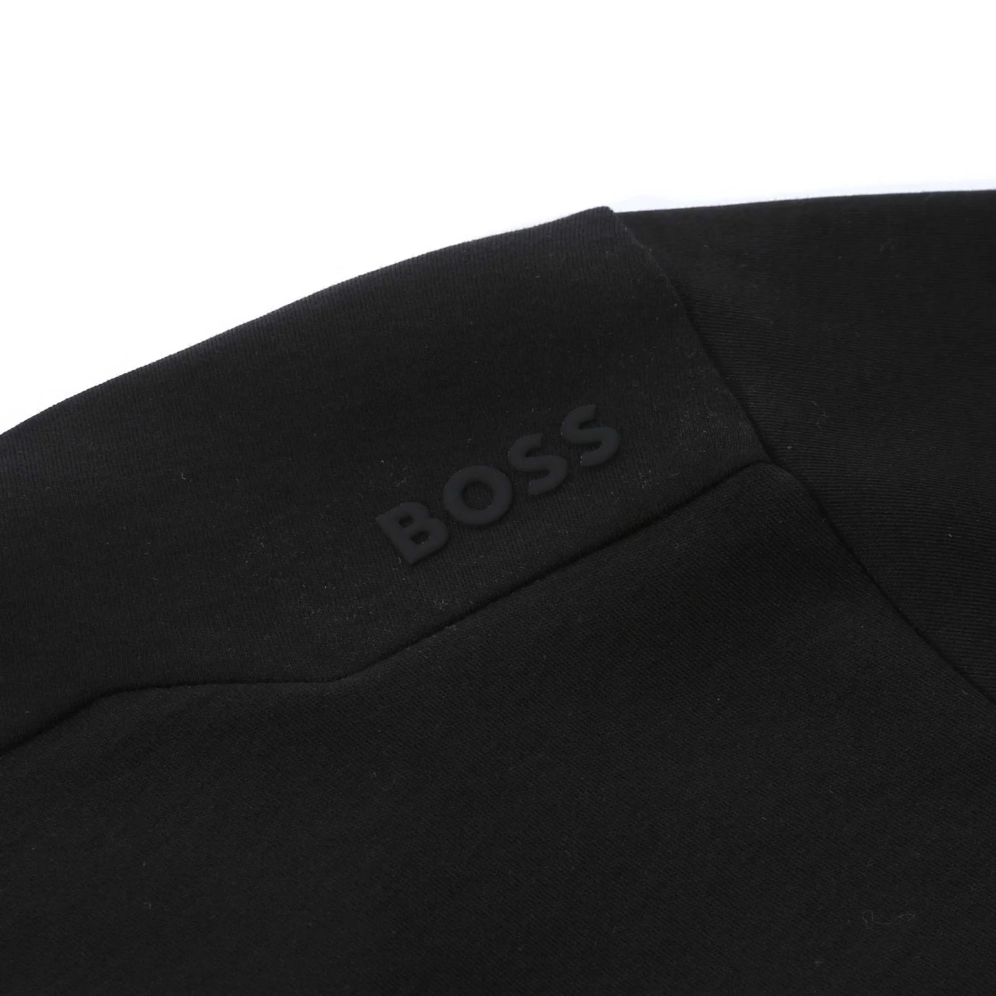 HUGO BOSS PL TERRACE LUX COTTON POLO SHIRT BLACK 2XL RRP £120 BNWT