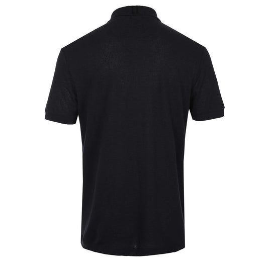 HUGO BOSS PL TERRACE ZIP UP POLO SHIRT DARK NAVY BLUE 3XL RRP £140 BNWT