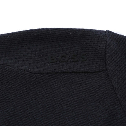 HUGO BOSS PL TERRACE ZIP UP POLO SHIRT DARK NAVY BLUE 3XL RRP £140 BNWT