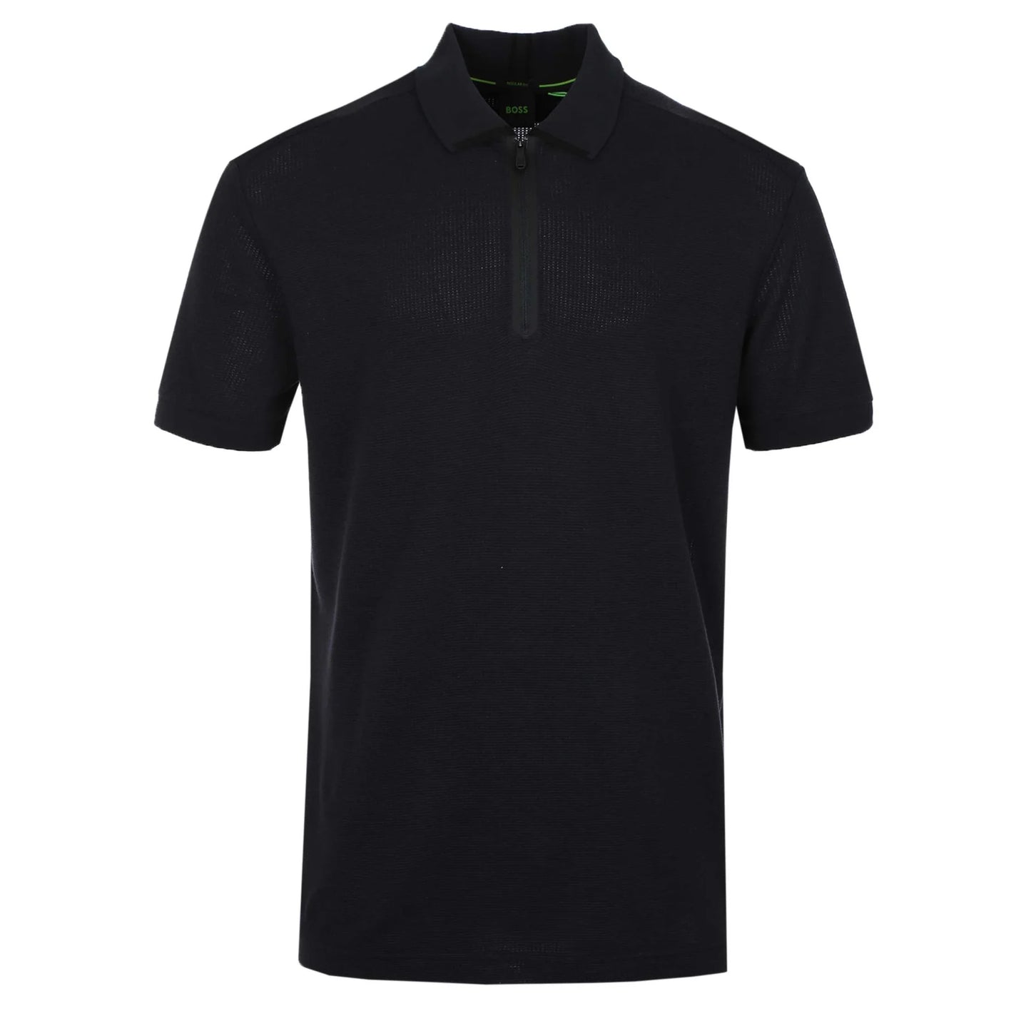 HUGO BOSS PL TERRACE ZIP UP POLO SHIRT DARK NAVY BLUE 3XL RRP £140 BNWT