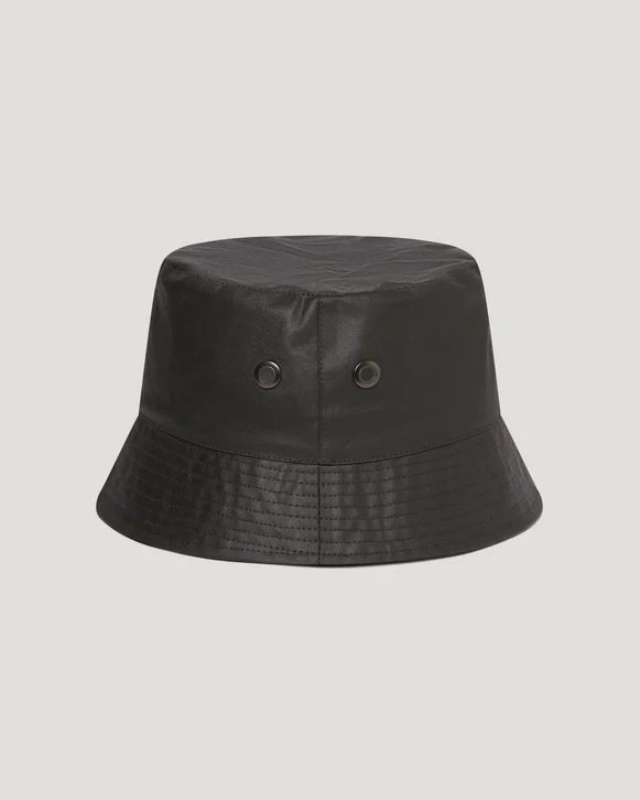 BELSTAFF 6oz WAXED COTTON PHOENIX PATCH BUCKET HAT FADED OLIVE RRP £80 BNWT
