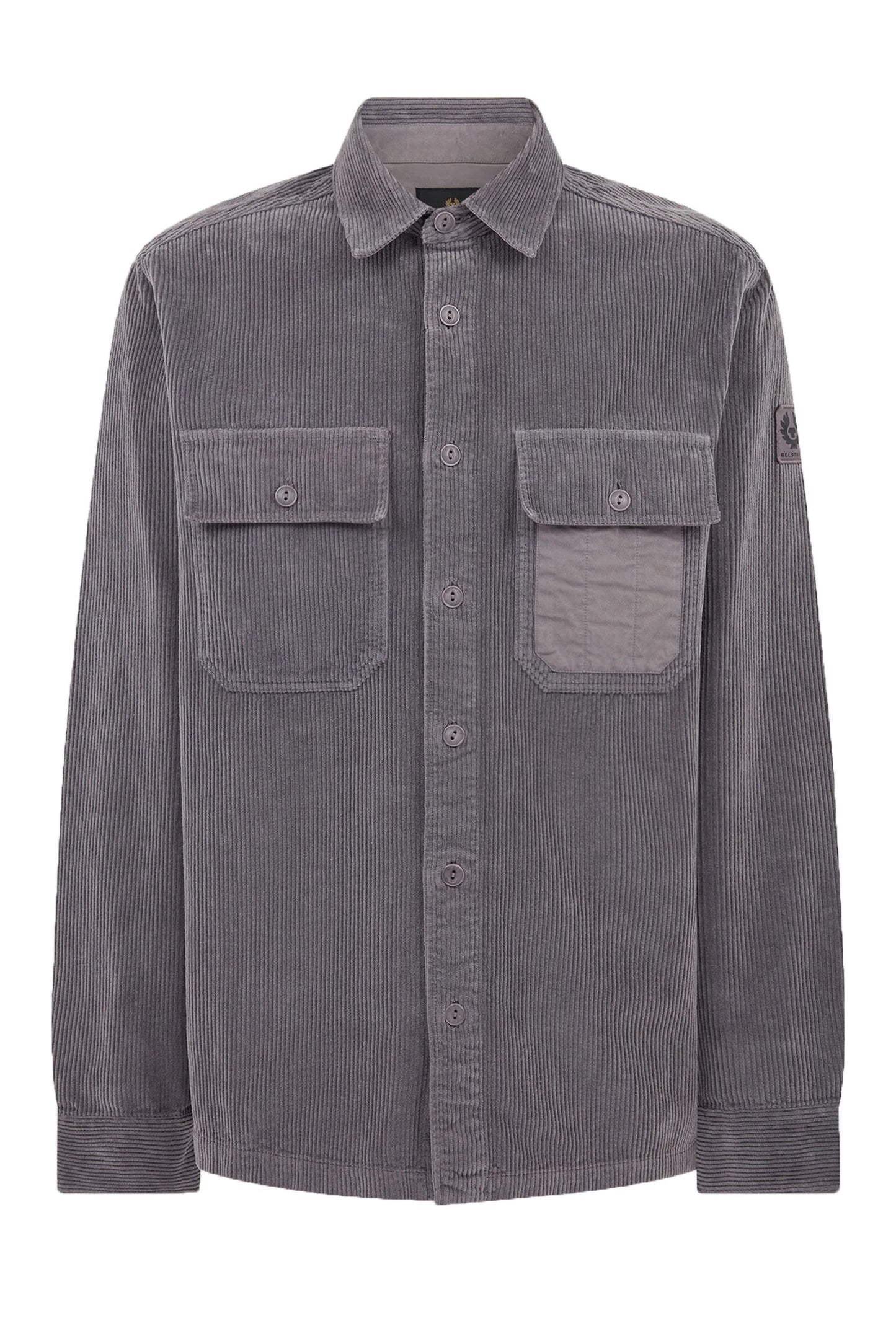 BELSTAFF FALLGATE CORDUROY COTTON SHIRT/OVERSHIRT TORNADO GREY 2XL RRP £225 BNWT