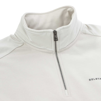 BELSTAFF ALLOY QUARTER ZIP SWEATSHIRT STONE BEIGE 3XL RRP £175 BNWT