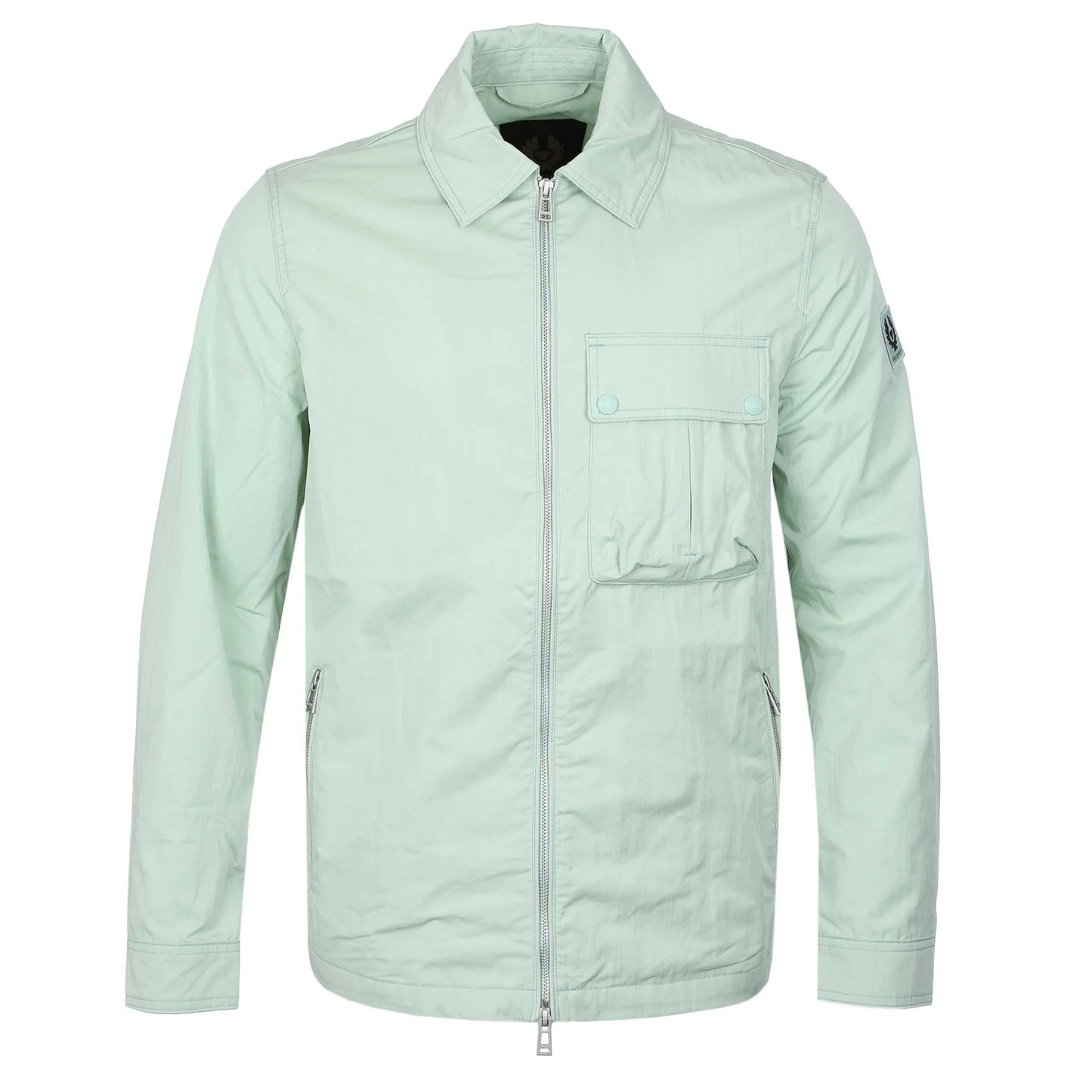 BELSTAFF DROME OVERSHIRT SHACKET JACKET BREEZE GREEN UK42 XL RRP £195 BNWT