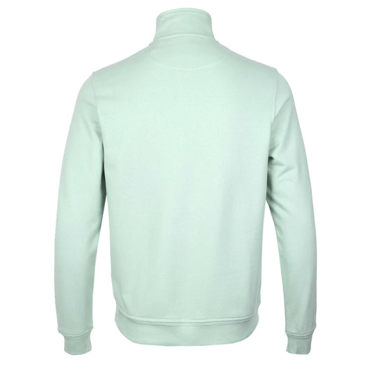 BELSTAFF QUARTER ZIP SWEATSHIRT BREEZE GREEN RRP £175 BNWT