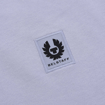 BELSTAFF QUARTER ZIP SWEATSHIRT PALE HEATHER RRP £175 BNWT