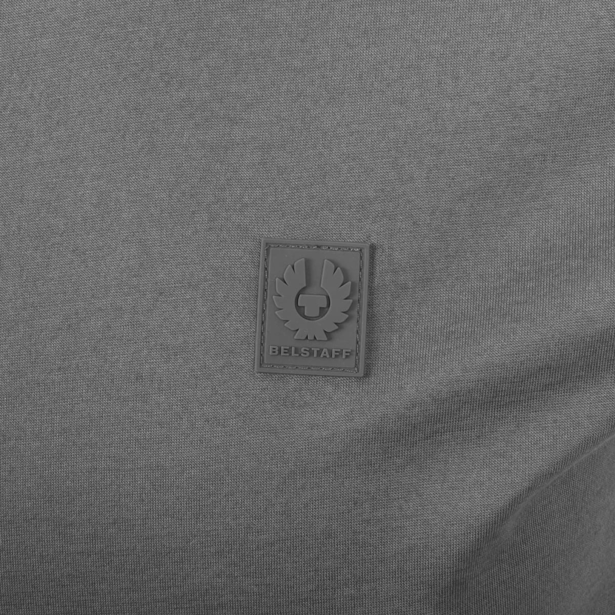 BELSTAFF STEEL MERCERISED COTTON T-SHIRT TORNADO GREY RRP £70 BNWT