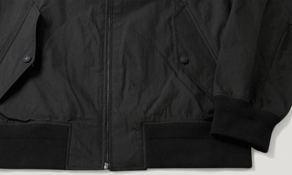 BELSTAFF CARRIER COTTON BLEND BOMBER JACKET BLACK UK38 MEDIUM RRP £250 BNWT