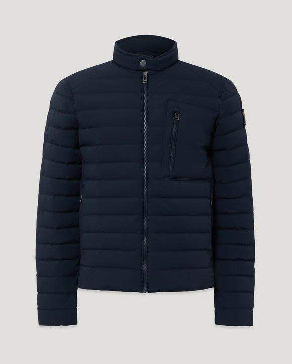 BELSTAFF CHASSIS DOWN PUFFA BOMBER JACKET DARK INK NAVY UK46 3XL RRP £350 BNWT (Copy)