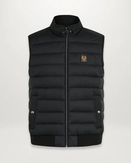 BELSTAFF CIRCUIT DOWN PUFFA GILET BLACK UK46 3XL RRP £295 BNWT