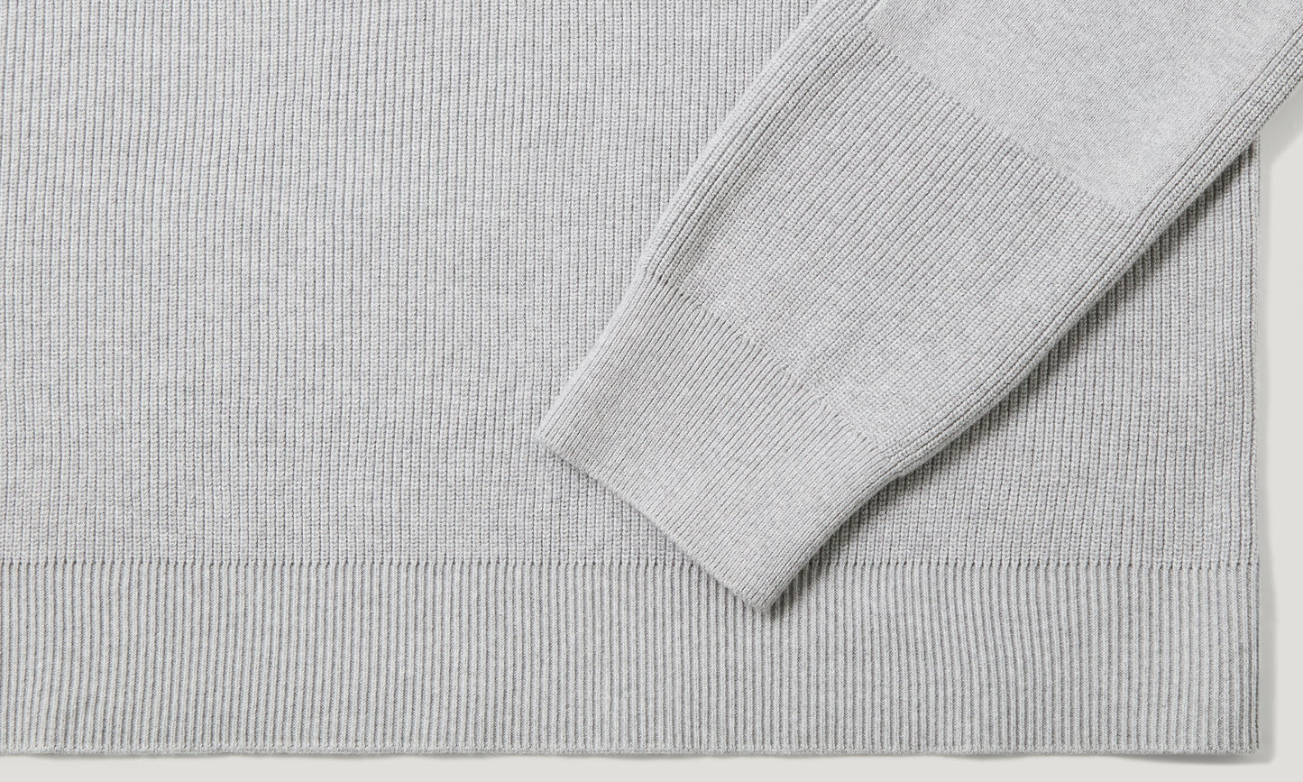 BELSTAFF COMMANDER QUARTER ZIP COTTON JUMPER OLD SILVER GREY LARGE RRP £225 BNWT