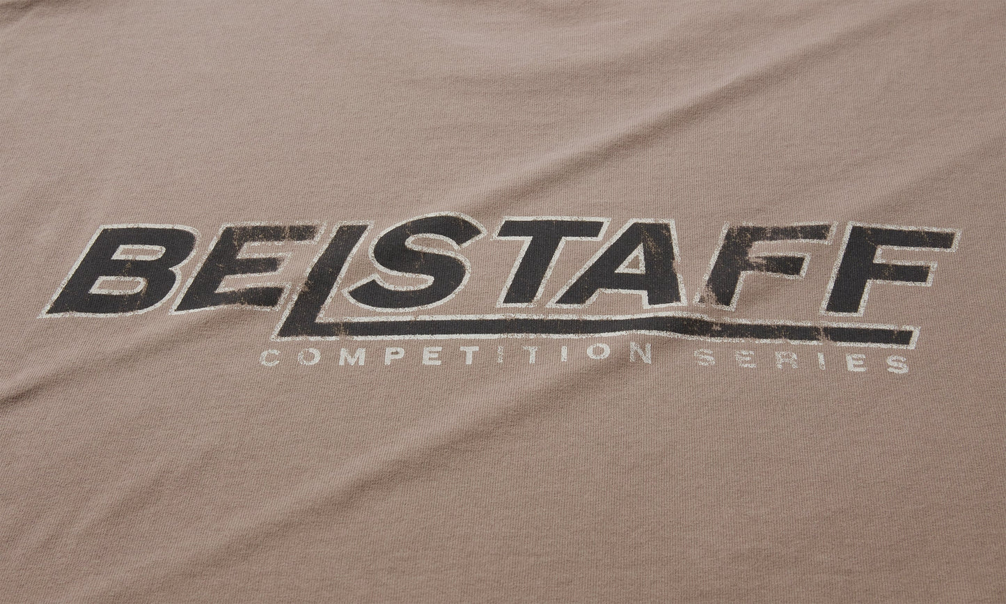 BELSTAFF COMPETITION MOMENTUM COTTON T-SHIRT ASPHALT RRP £85 BNWT