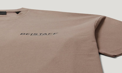 BELSTAFF COMPETITION MOMENTUM COTTON T-SHIRT ASPHALT RRP £85 BNWT