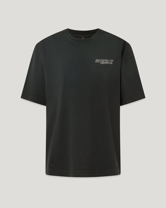 BELSTAFF COMPETITION MOMENTUM COTTON T-SHIRT FADED BLACK XL RRP £85 BNWT