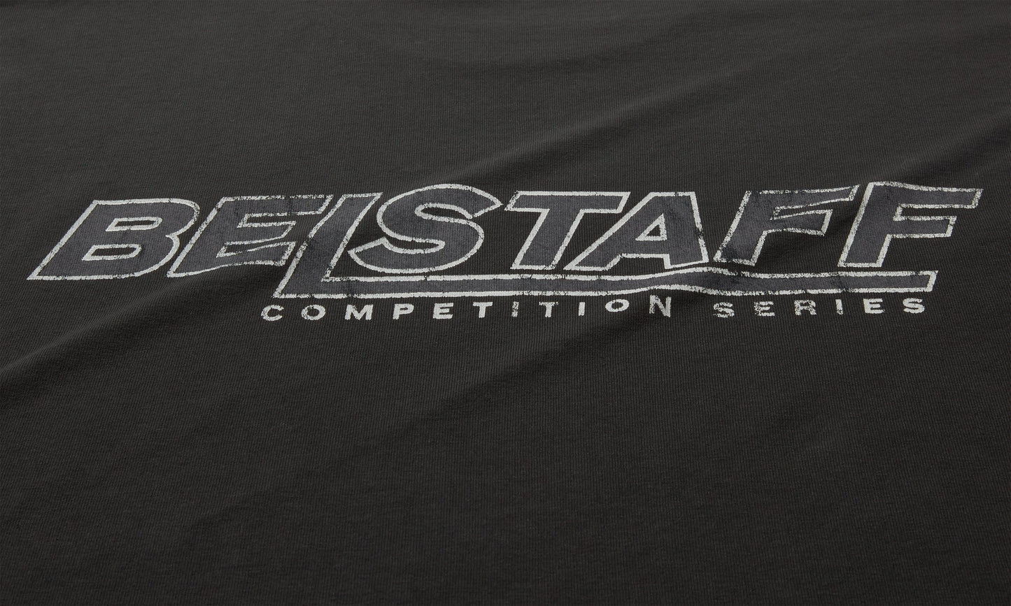 BELSTAFF COMPETITION MOMENTUM COTTON T-SHIRT FADED BLACK XL RRP £85 BNWT