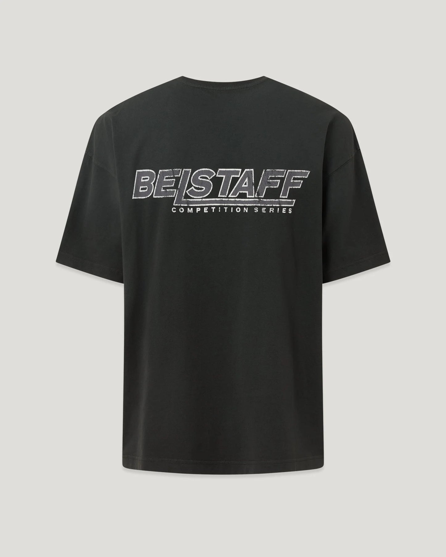 BELSTAFF COMPETITION MOMENTUM COTTON T-SHIRT FADED BLACK XL RRP £85 BNWT