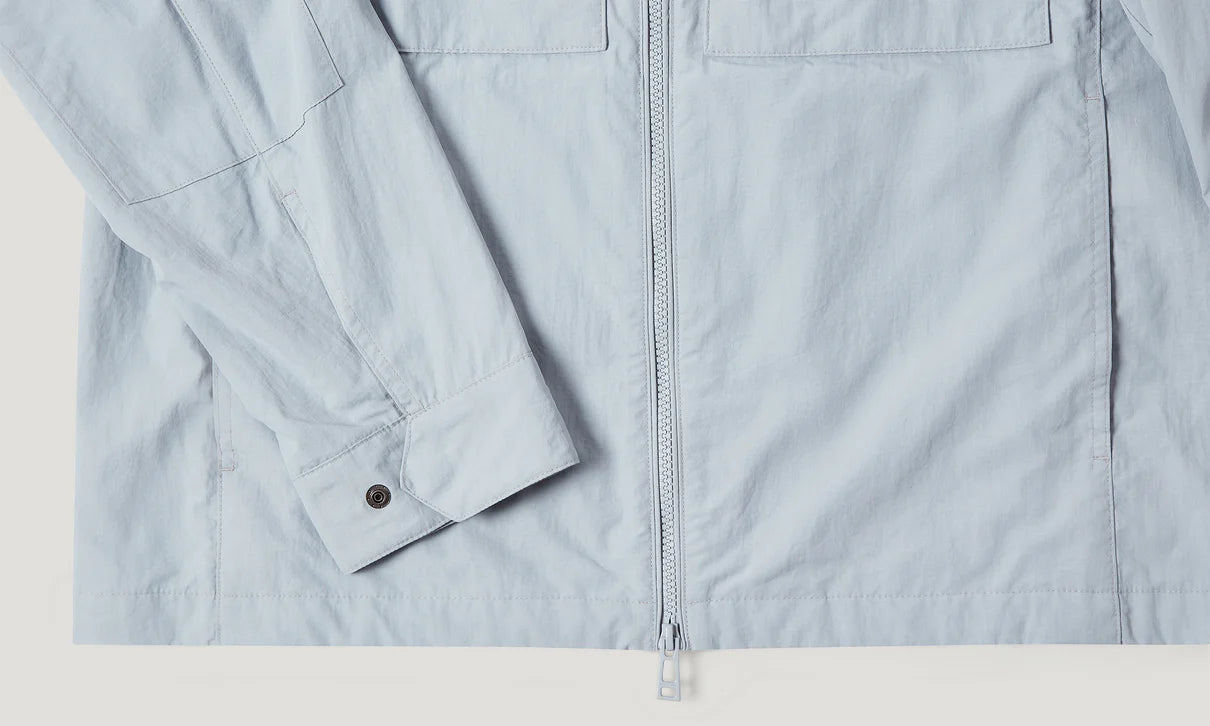 BELSTAFF COVER NYLON SHELL OVERSHIRT QUARRY BLUE RRP £250 BNWT