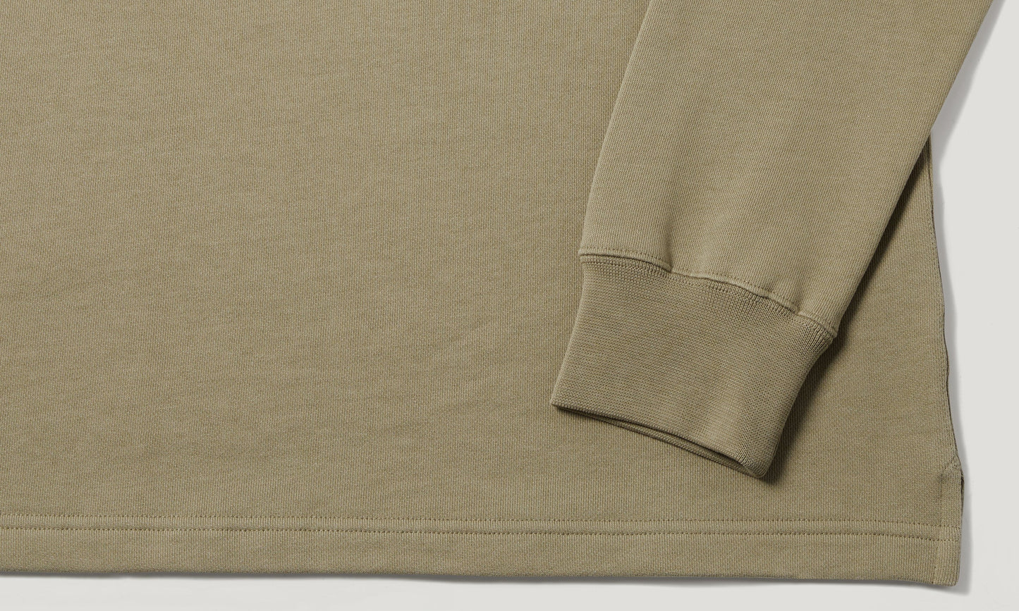 BELSTAFF CURATOR QUARTER ZIP COTTON SWEATSHIRT FATIGUE GREEN XL RRP £180 NEW