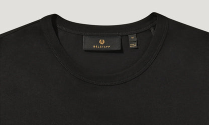 BELSTAFF DECONSTRUCTED COTTON T-SHIRT IN BLACK M RRP £60 BNWT
