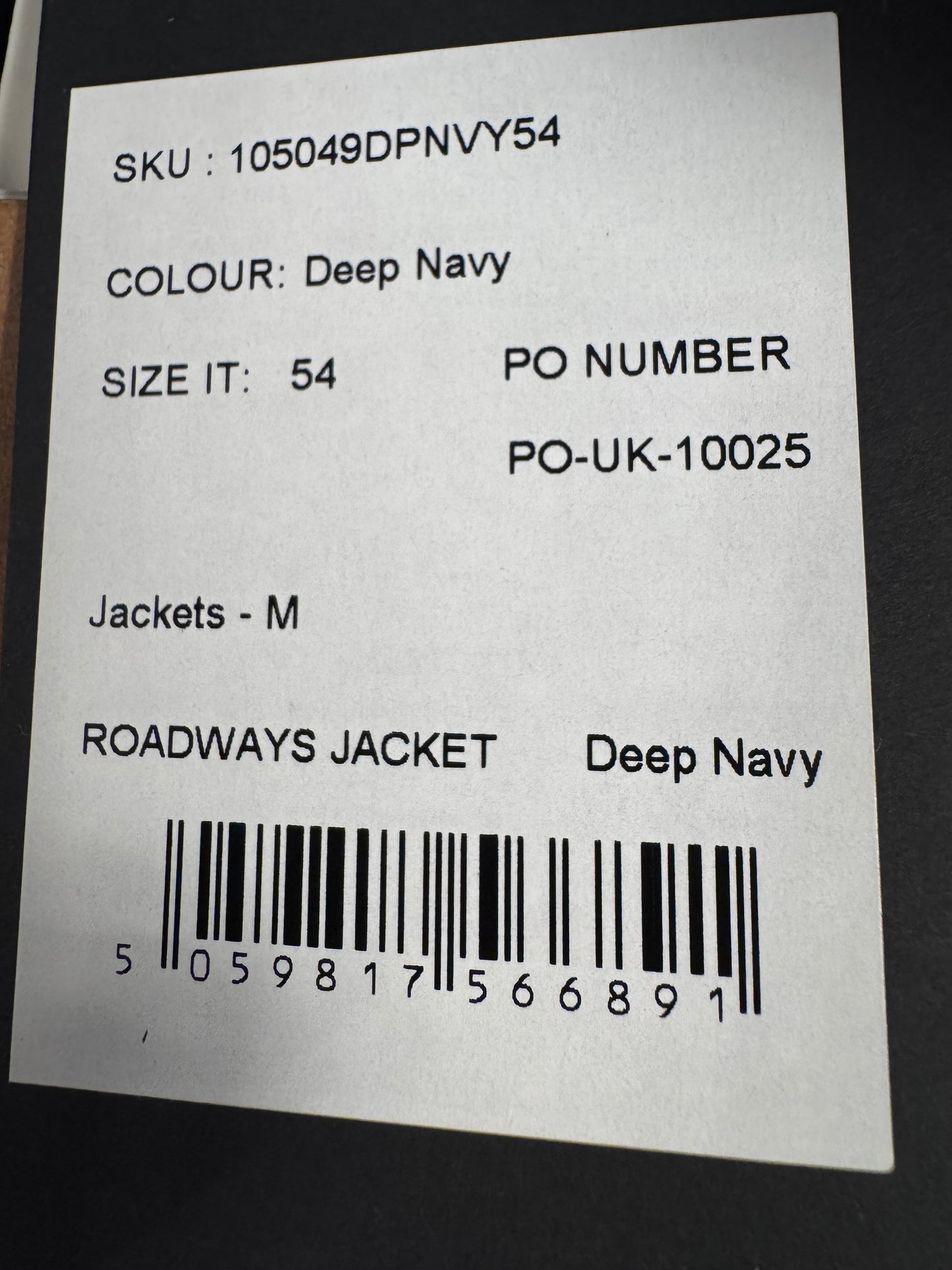 BELSTAFF ROADWAYS 4OZ WAX COTTON BIKER JACKET DEEP NAVY RRP £495 BNWT