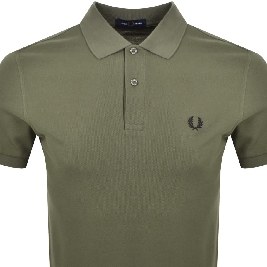 FRED PERRY PIQUE COTTON POLO SHIRT LAUREL WREATH GREEN GREEN XL RRP £80 BNWT