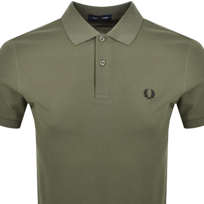 FRED PERRY PIQUE COTTON POLO SHIRT LAUREL WREATH GREEN GREEN XL RRP £80 BNWT