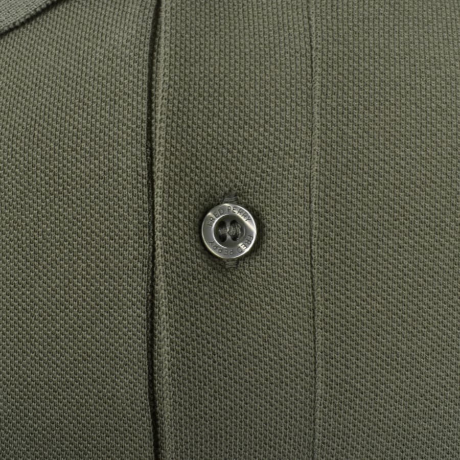 FRED PERRY PIQUE COTTON POLO SHIRT LAUREL WREATH GREEN GREEN XL RRP £80 BNWT