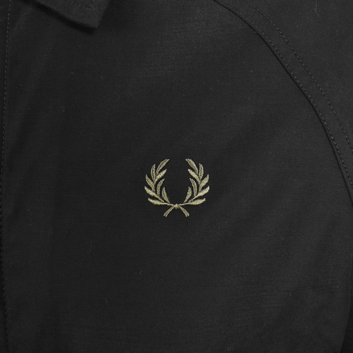 FRED PERRY RAGLAN UTILITY OVERSHIRT SHACKET JACKET BLACK 2XL RRP £150 BNWT