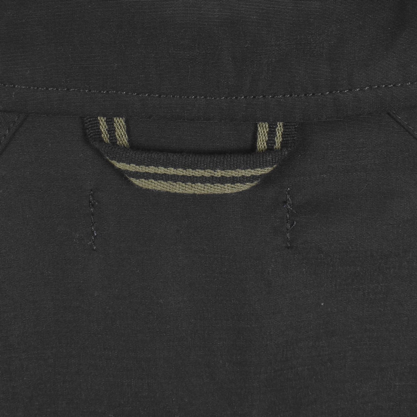 FRED PERRY RAGLAN UTILITY OVERSHIRT SHACKET JACKET BLACK 2XL RRP £150 BNWT