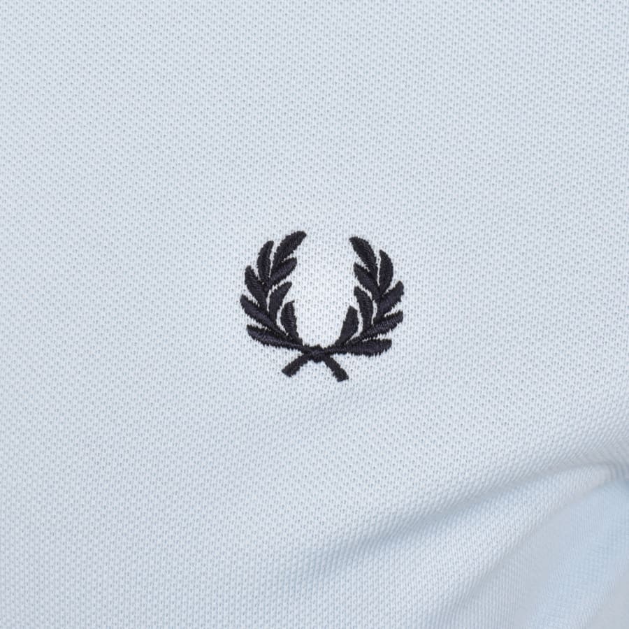 FRED PERRY TWIN TIPPED PIQUE COTTON POLO SHIRT LIGHT ICE BLUE 3XL RRP £80 BNWT