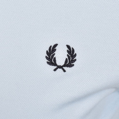 FRED PERRY TWIN TIPPED PIQUE COTTON POLO SHIRT LIGHT ICE BLUE 3XL RRP £80 BNWT