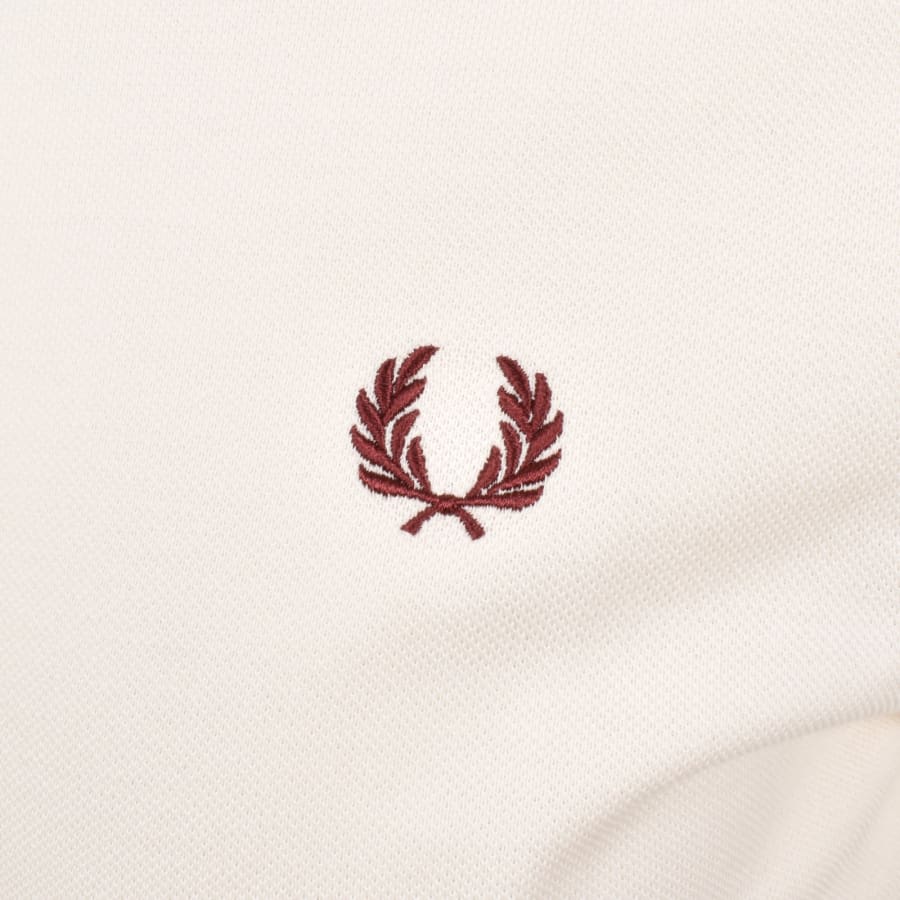 FRED PERRY TWIN TIPPED PIQUE COTTON POLO SHIRT ECRU 2XL RRP £80 BNWT