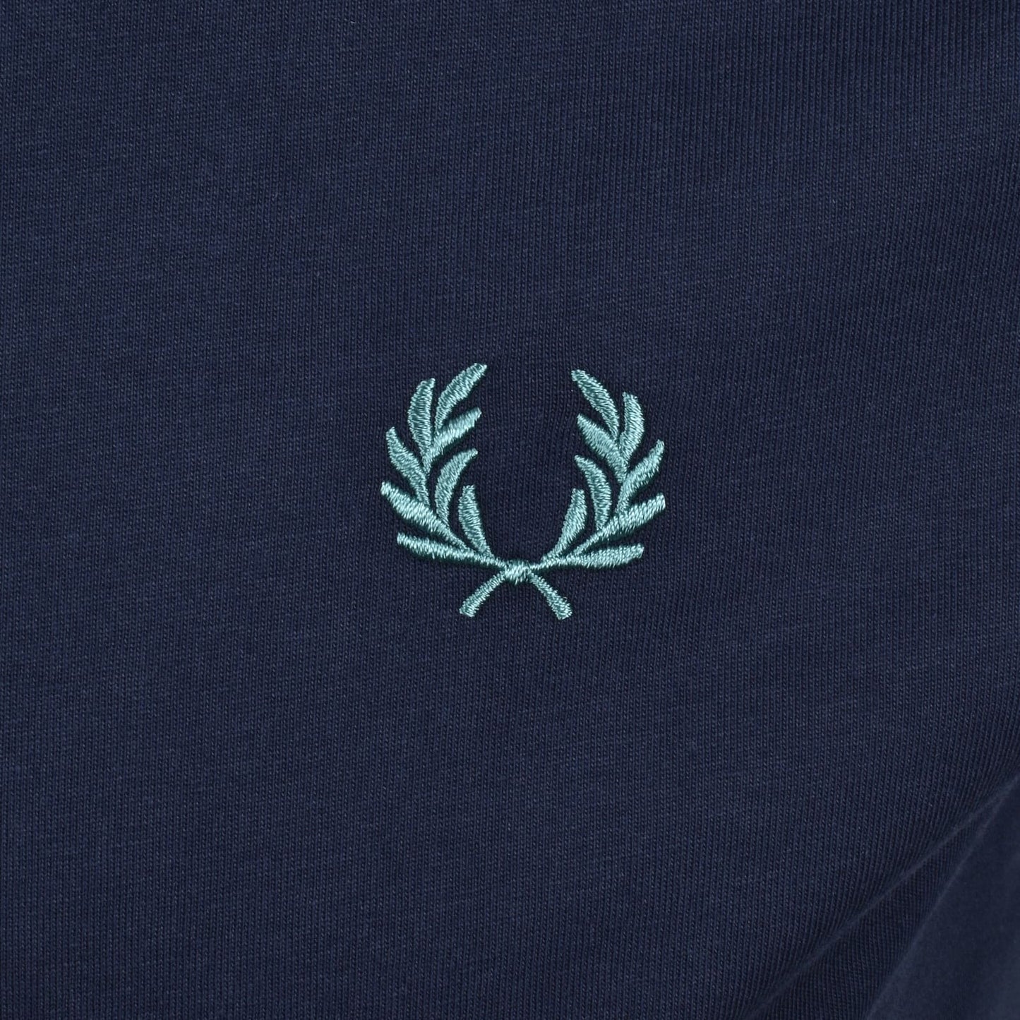 FRED PERRY TWIN TIPPED T-SHIRT TENNIS BLUE/SNOW WHITE/DEEP MINT XL RRP £50 BNWT