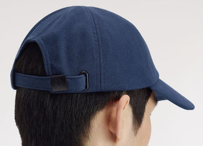 FRED PERRY PIQUE COTTON 6 PANEL BASEBALL CAP TENNIS BLUE/DEEP MINT RRP £50 BNWT